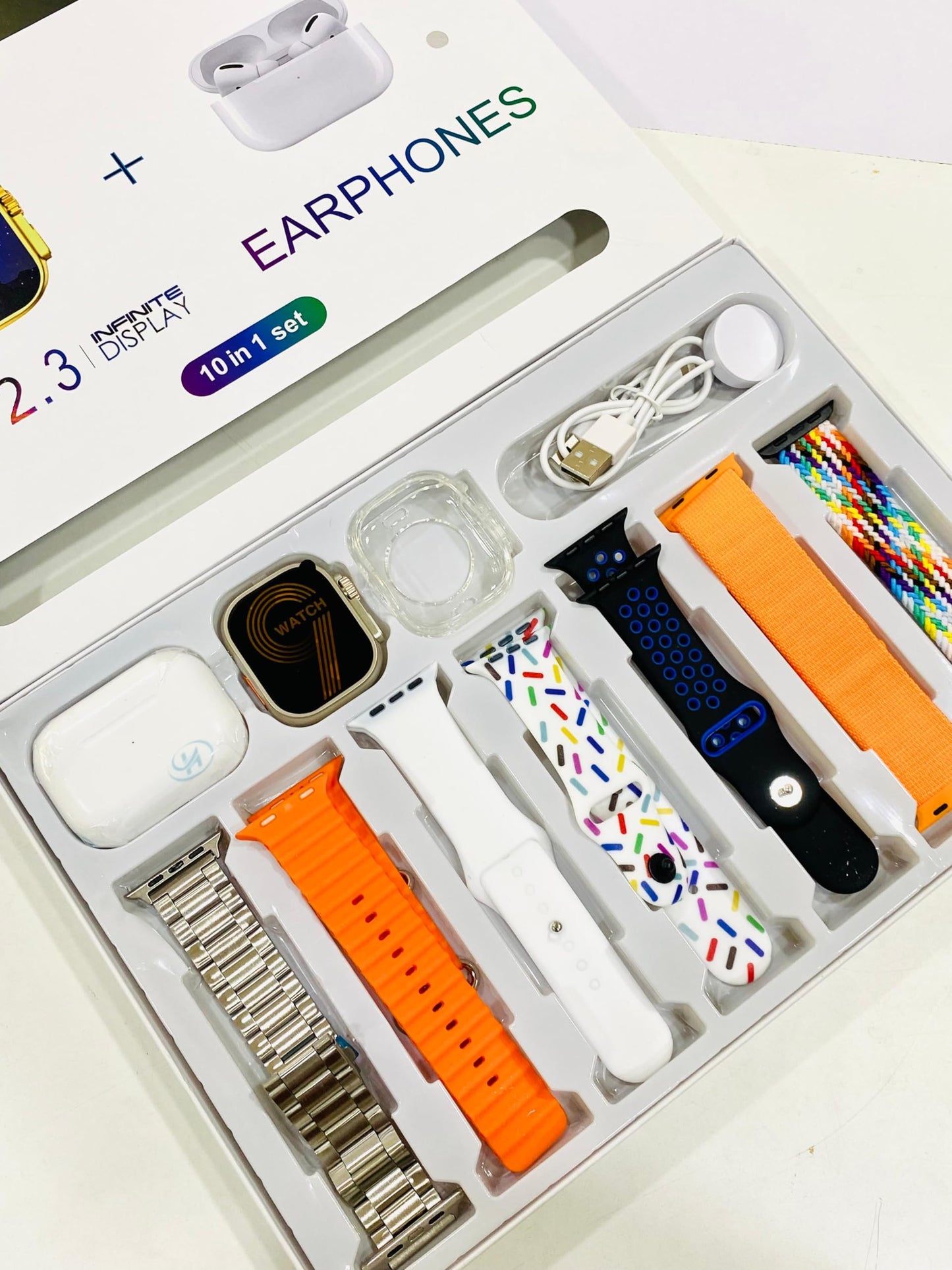 i20 Ultra Smart Watch Suit - Combo