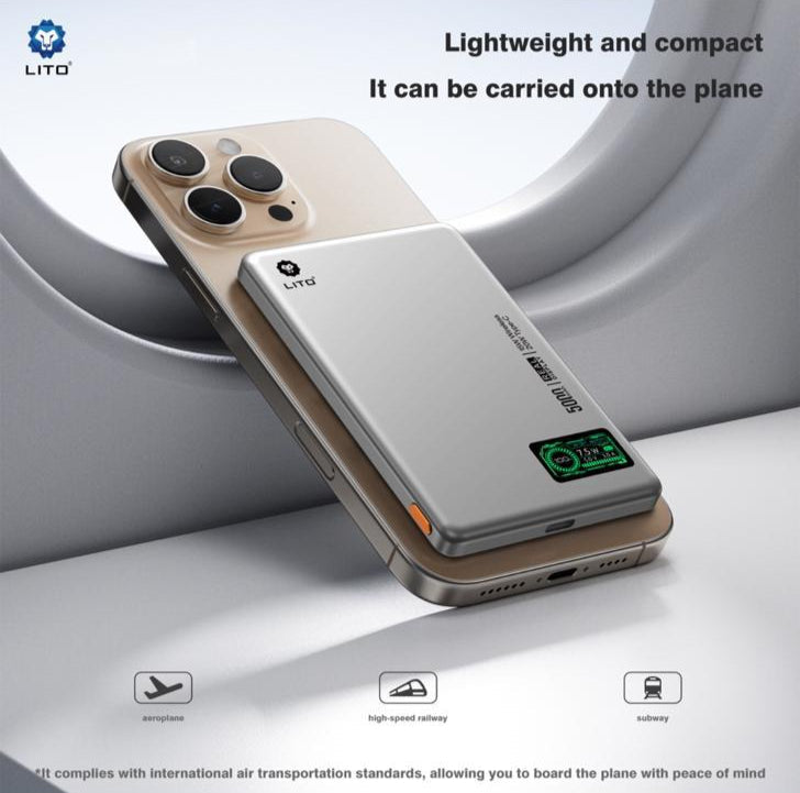 Slim Power Bank - Lito 5000mAh