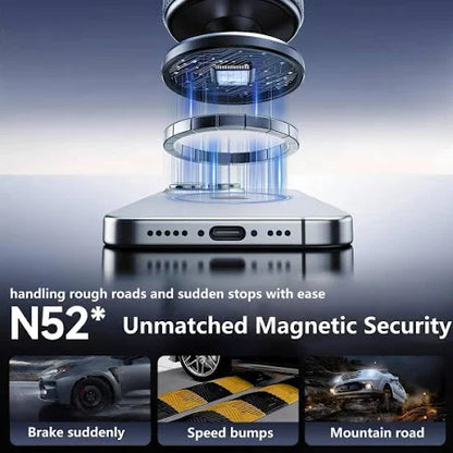 Premium Adjustable Magnetic Phone Mount with Foldable Design