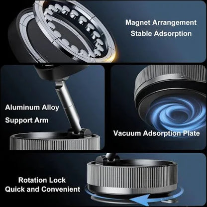 Premium Adjustable Magnetic Phone Mount with Foldable Design